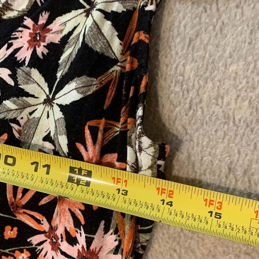 Dark tropical print dress Xhilaration - Picture 9 of 11